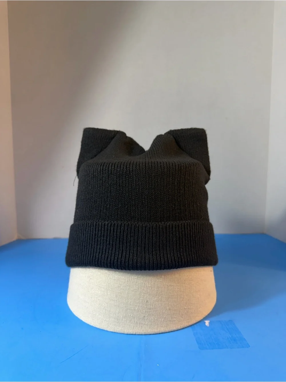 Black Cat Ear Beanie Hat